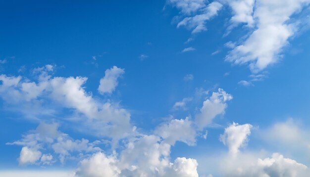 Cielo azul con nubes