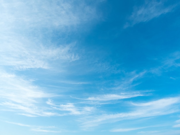 Cielo azul con nubes