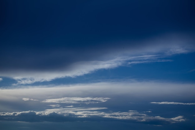 Cielo azul con nubes