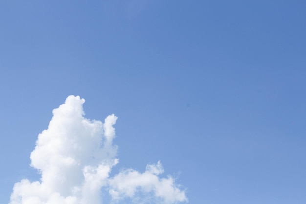 Cielo azul con nubes