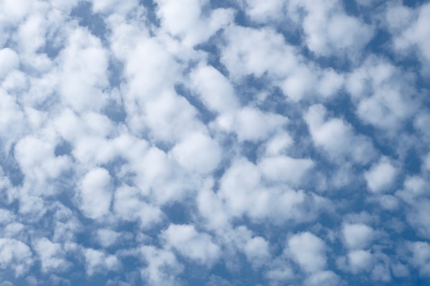 Cielo azul con nubes