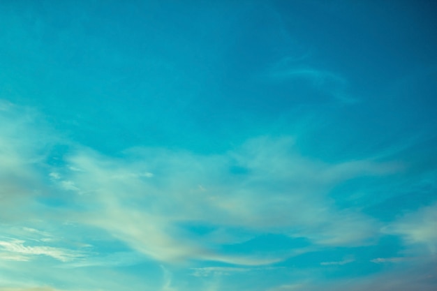 Foto cielo azul nubes