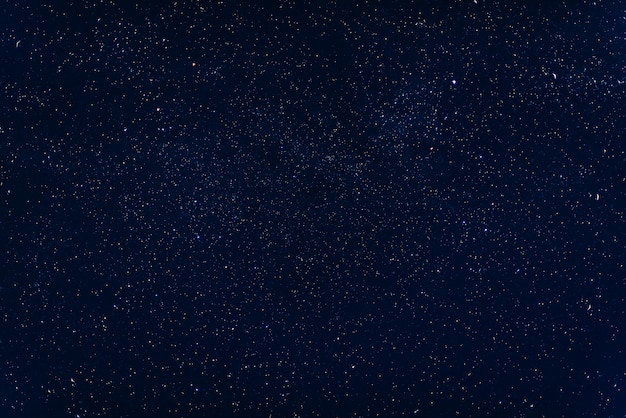 Foto cielo azul oscuro estrellado