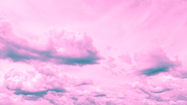 cielo azul y rosa pastel hermoso fondo romántico fondo de ensueño