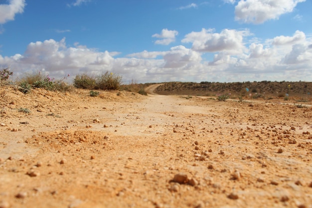 cielo y carretera