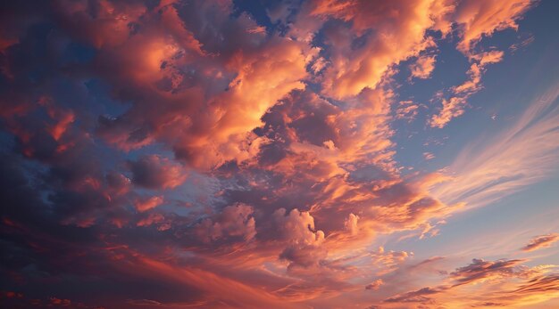 Un cielo escénico al atardecer sobre las islas del Caribe