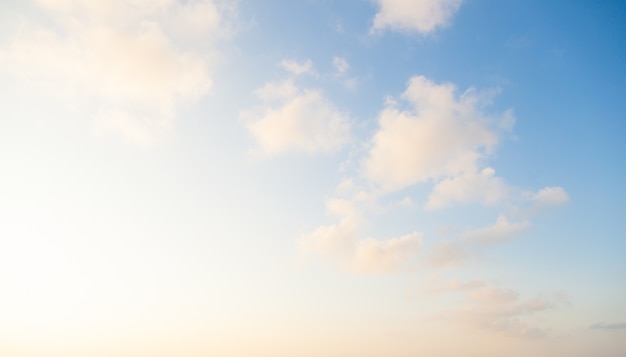 Cielo en la mañana