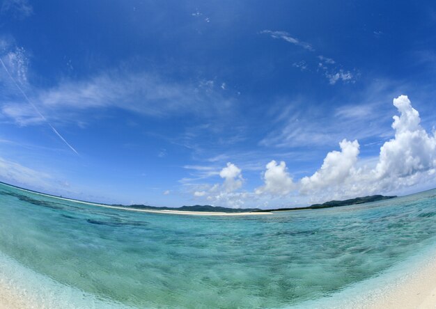 Cielo y Mar Azul Aqua