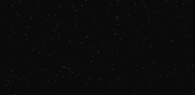 Un cielo negro con estrellas y un cielo blanco.