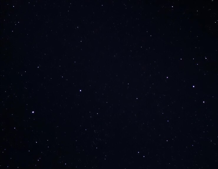 Foto un cielo nocturno oscuro con estrellas y las palabras estrella en él