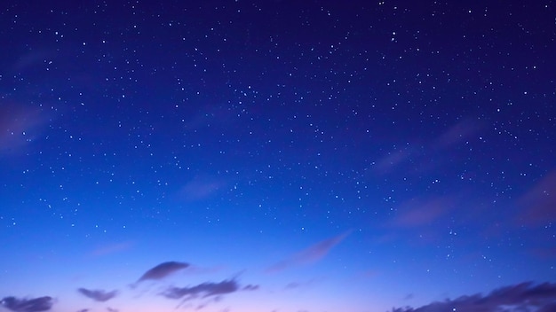 cielo nocturno paisaje de puesta de sol fondo de la naturaleza