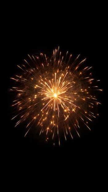 El cielo nocturno transformado por los fuegos artificiales