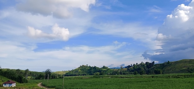 cielo y nube