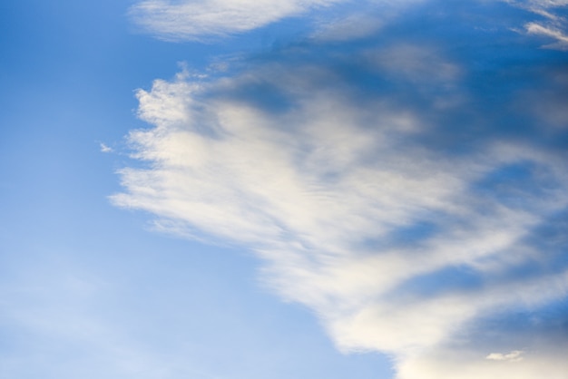 Cielo nubes hermosa naturaleza azul