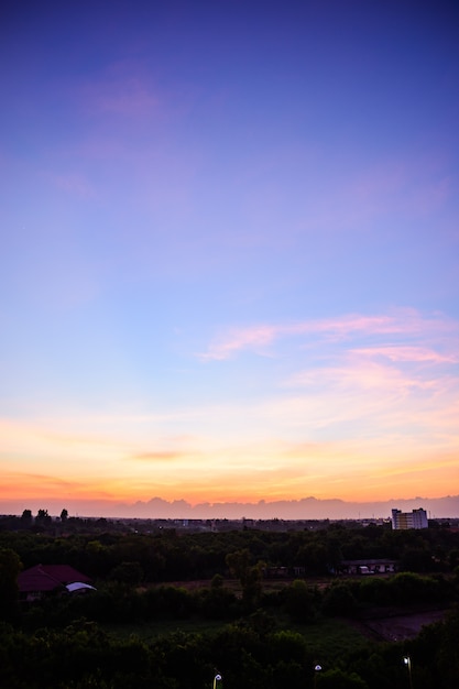 Cielo y nubes