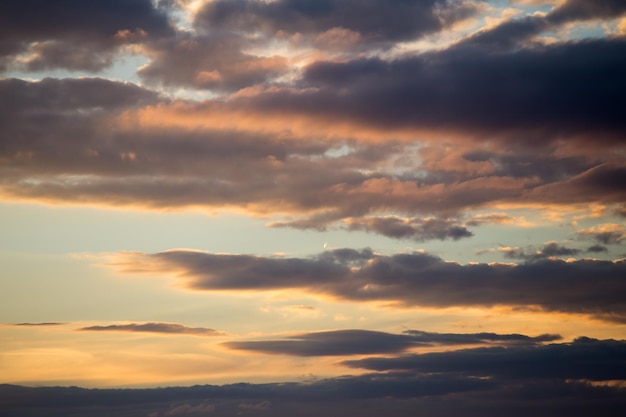 Cielo con nubes