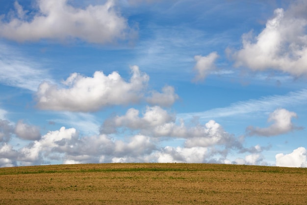 Cielo de otoño, isla de Ruegen, Alemania