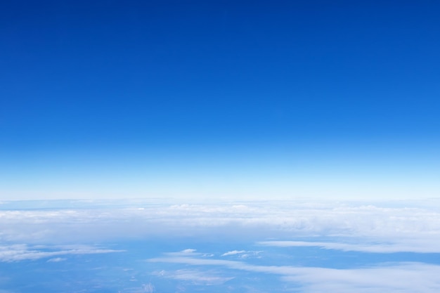 Cielo panorámico con nubes