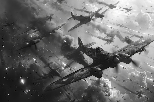 Los cielos del valor La épica batalla aérea de Gran Bretaña en la Segunda Guerra Mundial