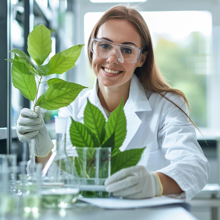 Científicos ambientales realizando investigaciones de campo y pruebas en el laboratorio