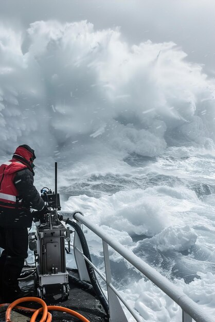 Los científicos monitorean las condiciones atmosféricas investigando los efectos del cambio climático en los niveles extremos del mar.