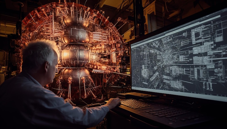 Foto científicos de renombre mundial están trabajando en la energía nuclear antes de la segunda guerra mundial.