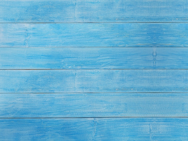 Cierre de textura de tablón de madera azul. Fondo de madera pastel y vintage con espacio de copia. Patrón de rayas horizontales.