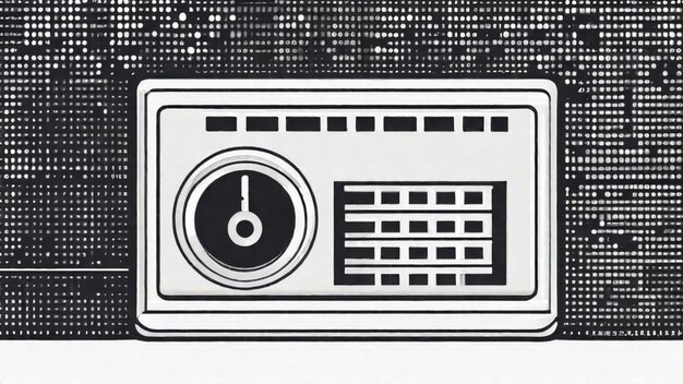 Foto cifrado de datos y medidas de seguridad