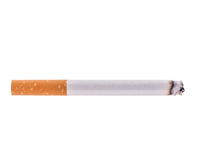 Cigarrillo. disparo de estudio aislado