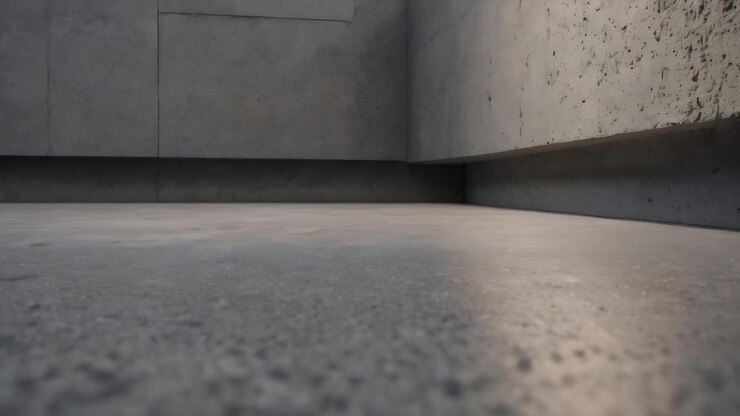 Foto cimento simples de textura cinzenta
