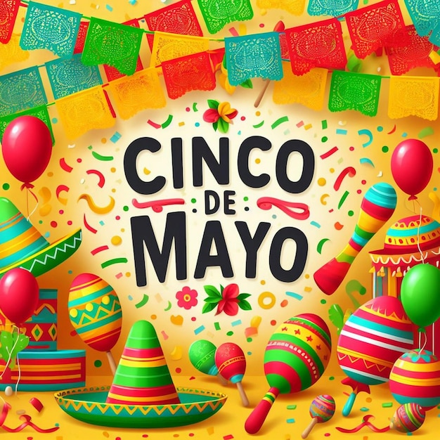 Cinco de Mayo 5 de maio um feriado federal no México