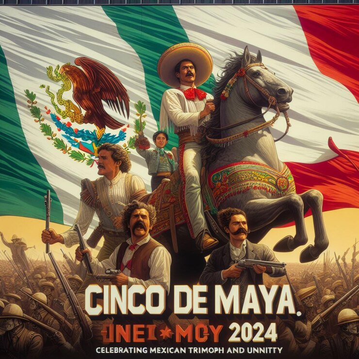 Foto cinco de mayo cartel de fiesta mexicano invitación decorativa de fiesta latina mexicana