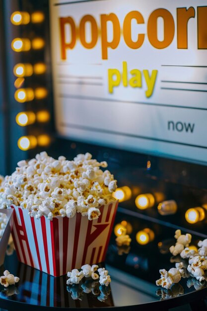 Cinema Night Magic Popcorn e Jogar Agora Assine