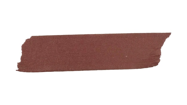 cinta adhesiva de papel de textura rasgada en rojo para enmascarar