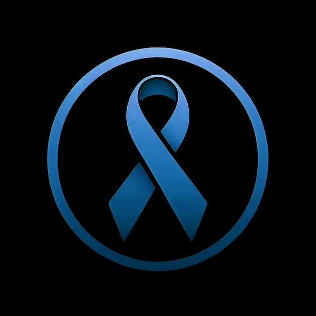 cinta azul contra el cáncer