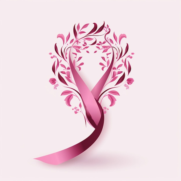 Foto cinta de oropel cinta de cáncer con mariposas rosa cáncer de mama color cáncer cinta alfiler de solapa