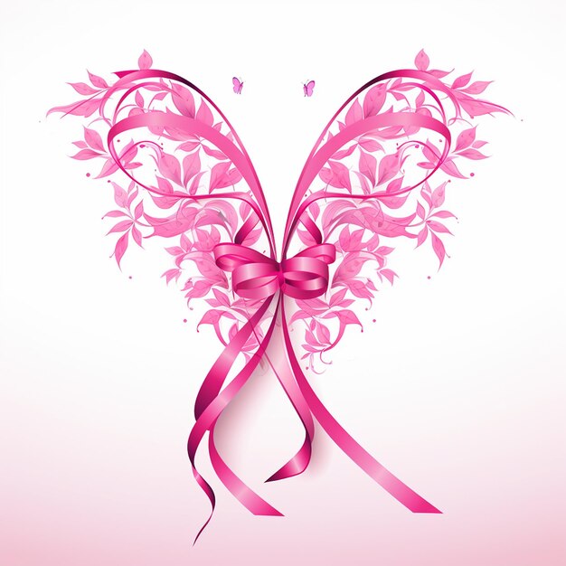 Foto cinta rosa para la salud de la mujer, un recordatorio para cuidarse
