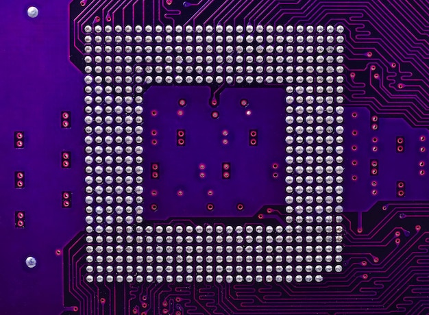 Circuito electrónico de la computadora