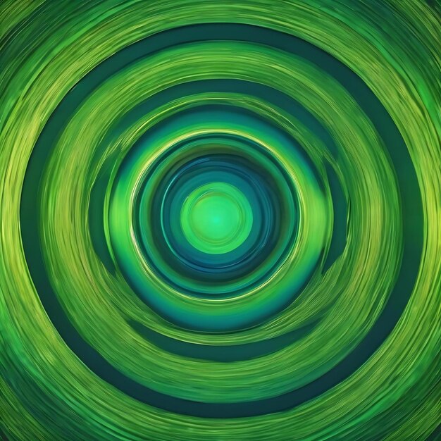 Círculo abstracto de estilo azul verde en fondo bokeh de textura