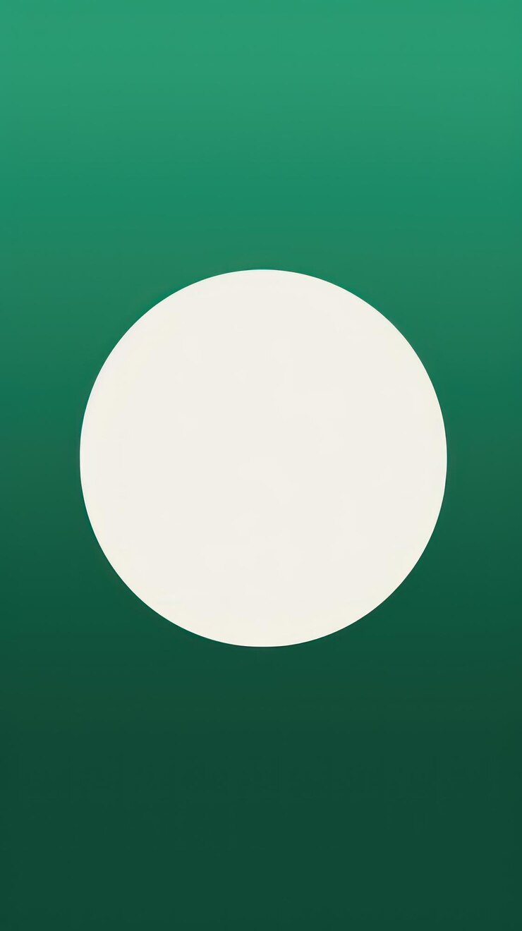 Foto círculo blanco con fondo verde pixel perfecto plano simple ar 916 v 52 id de trabajo 3fbe8552dc7941349f4a70226ef04f7b
