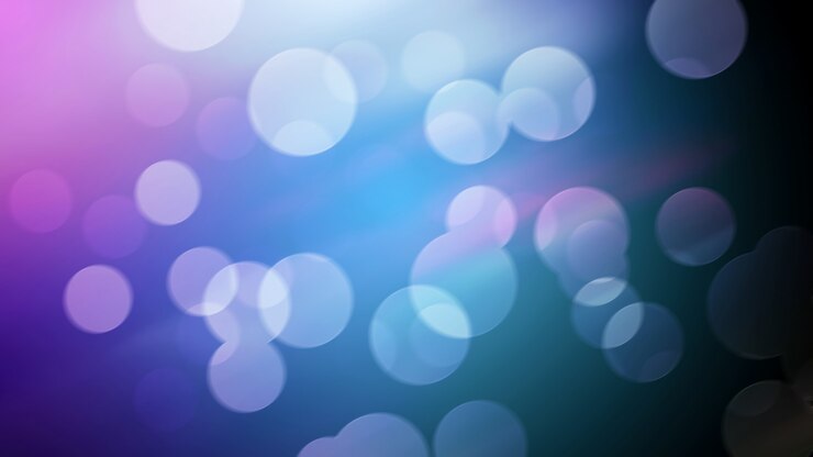 Foto círculo colorido abstracto bokeh