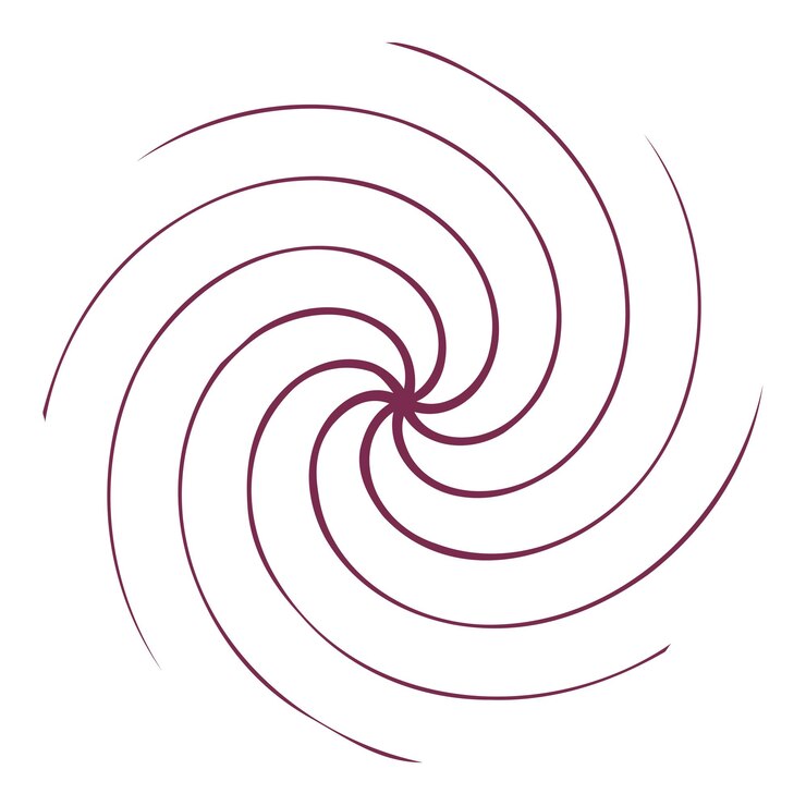 Foto círculo em espiral adesivo png fundo transparente