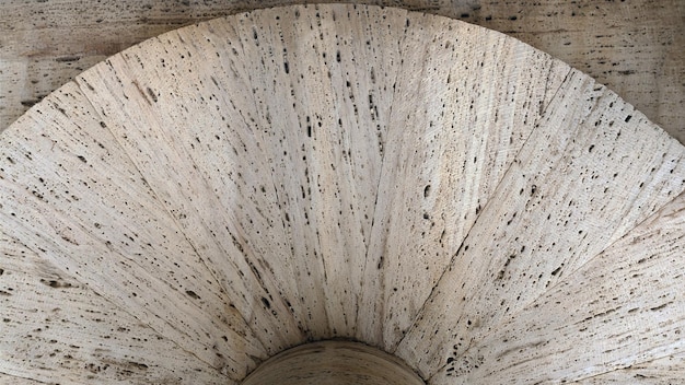 Círculo con textura de piedra