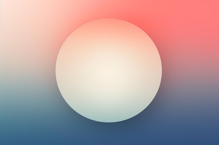 Foto círculos simples con un gradiente sutil papel tapiz minimalista diseño de arte de fondo
