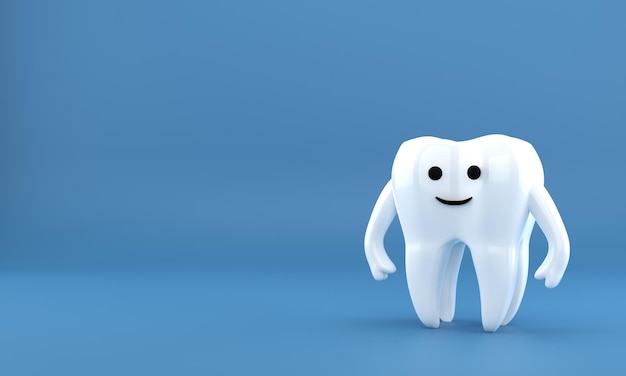 Cirugía de implantes dentales renderizado 3d
