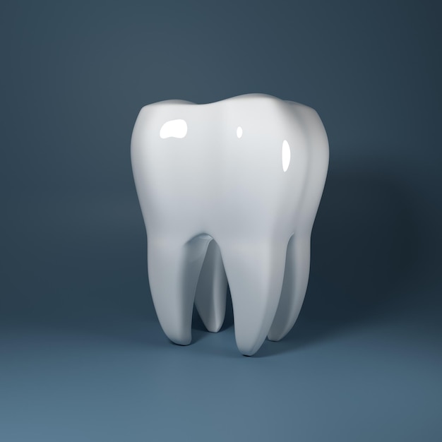 Cirugía de implantes dentales renderizado 3d