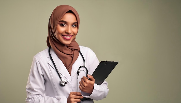 Cirujana con el hijab