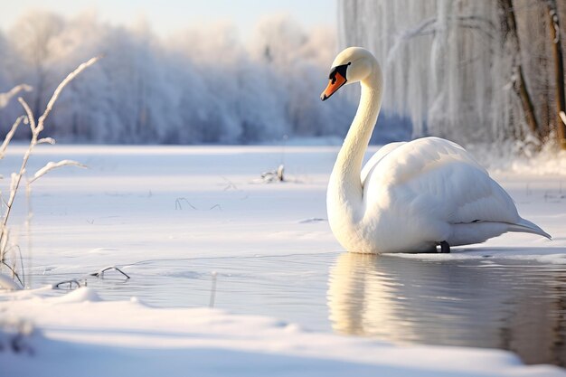 Cisne no lago