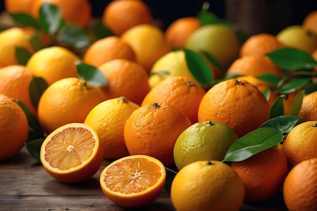 Citrinos do grupo natural laranja-doce