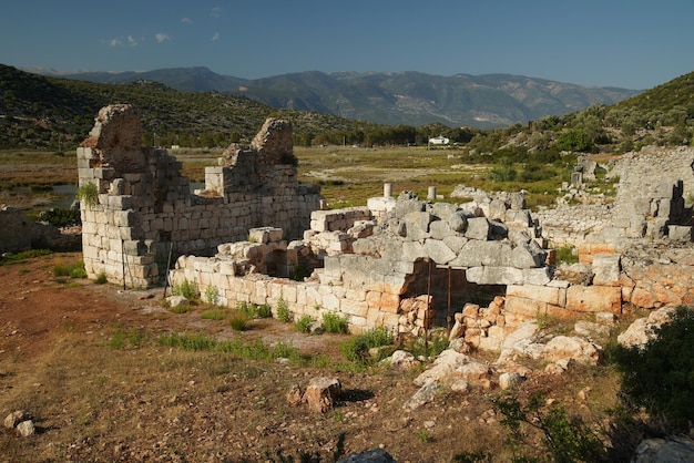 Ciudad antigua de Andriake en Demre Antalya Turkiye